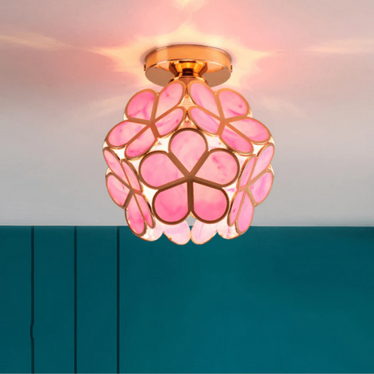 Lámpara de Techo en Forma de Flor – Diseño Delicado y Moderno 