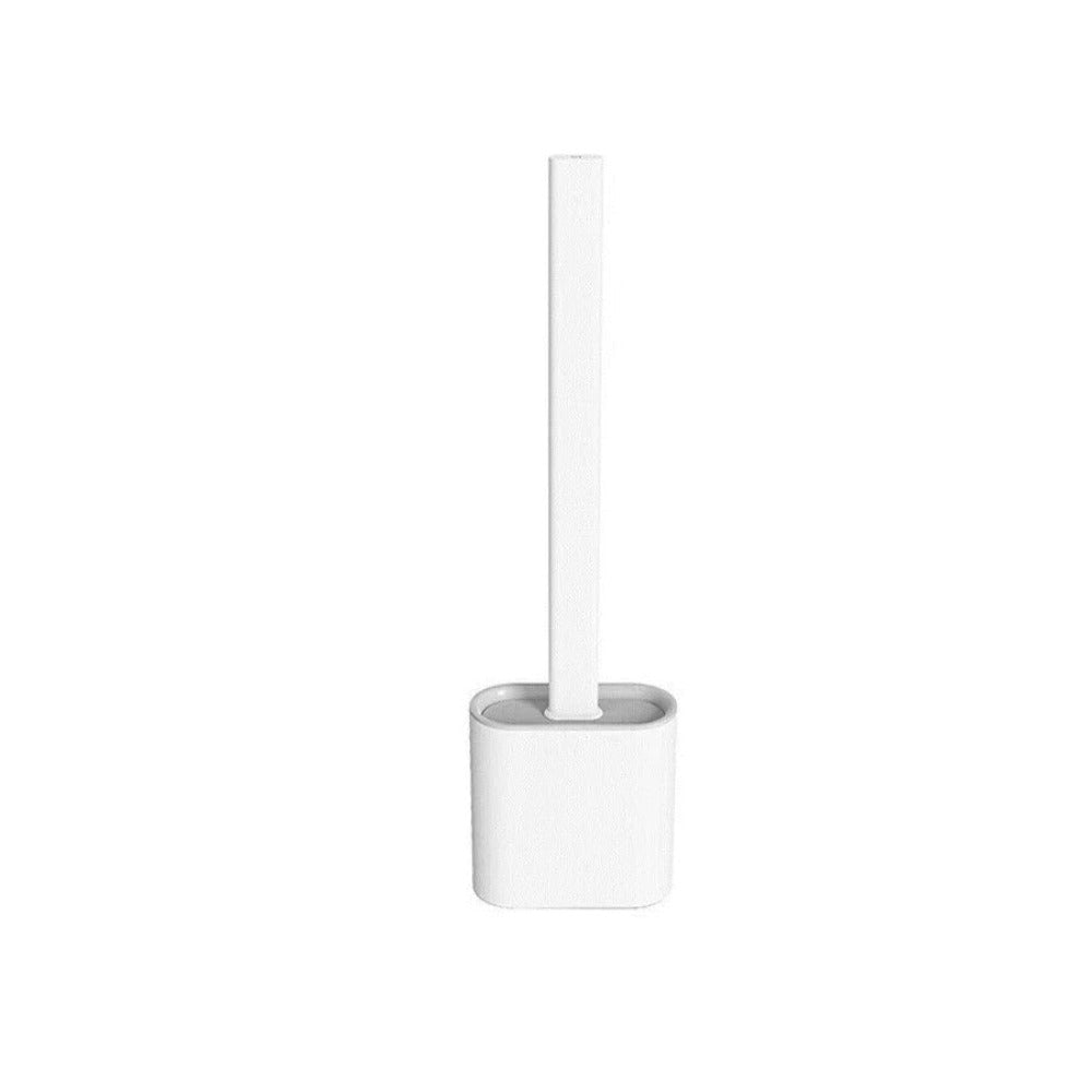 Brosse De Toilette En Silicone Flexible – Conception Durable Et Antibactérienne