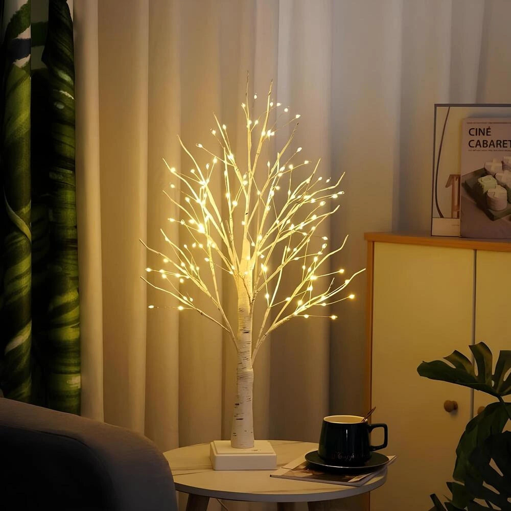 Nordische Baum Dekorationslampe – Gemütliche und moderne Atmosphäre 