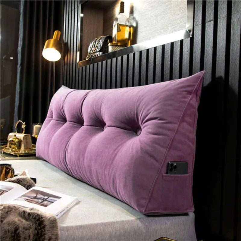 Almofada de Cabeça de Cama Ergonómica – Conforto e Apoio Óptimos 